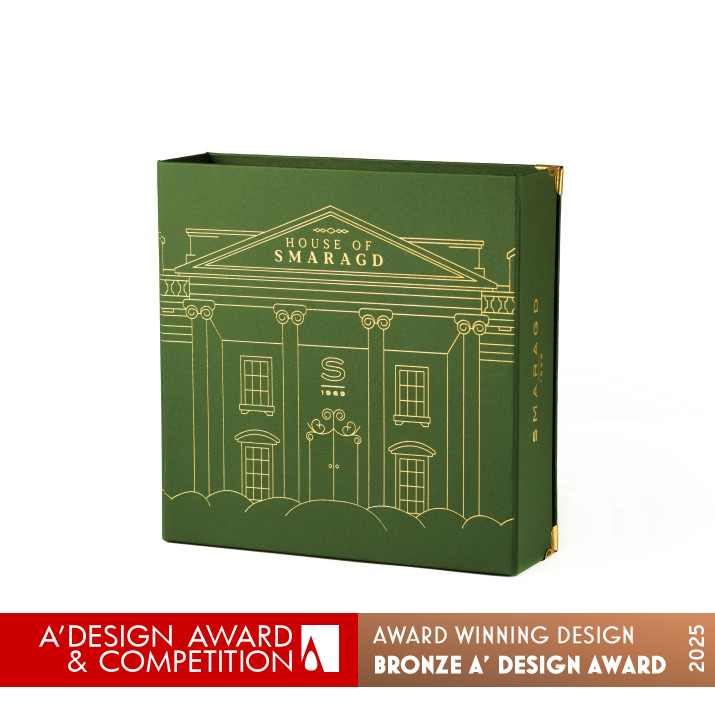 House of Smaragd Advent Box by Rilind Hoxha and Haris Murich Bronze Giftware Design Award Winner 2025 