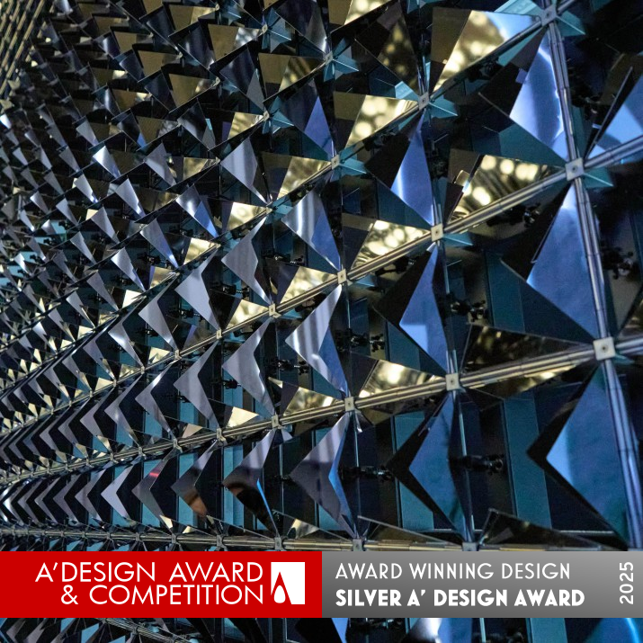 Kwsa Kinetic Wall by Leva Engineering Silver Installation Design Award Winner 2025 