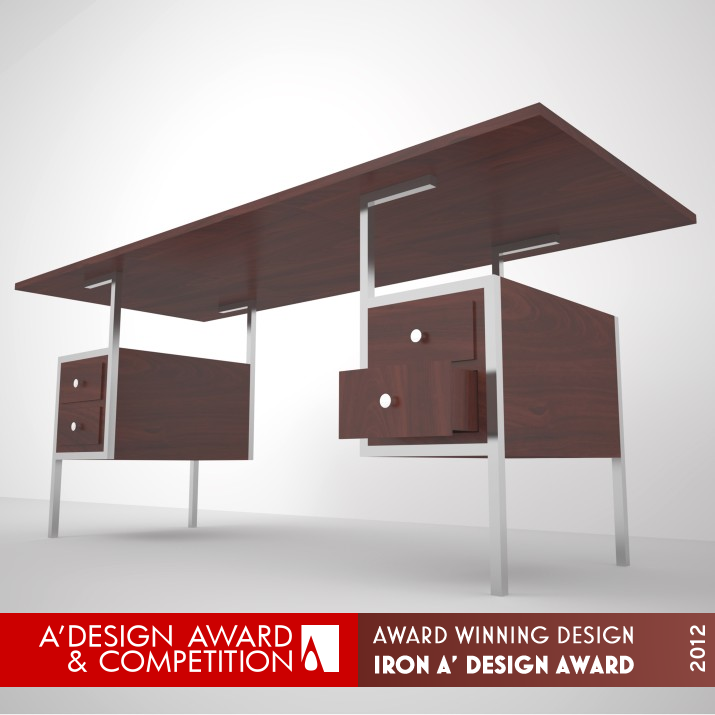 Flying Table Home and Office Furniture by Viktor Kovtun Iron Furniture Design Award Winner 2012 