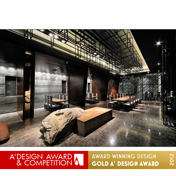 Haneda Japanese Restaurant Restaurant by Kris Lin Golden Interior Space and Exhibition Design Award Winner 2012 