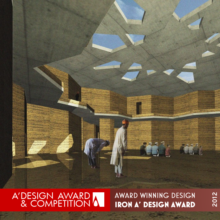 Friday Mosque, UAE Religious, educational and social facility by Florian Berner Iron Architecture, Building and Structure Design Award Winner 2012 