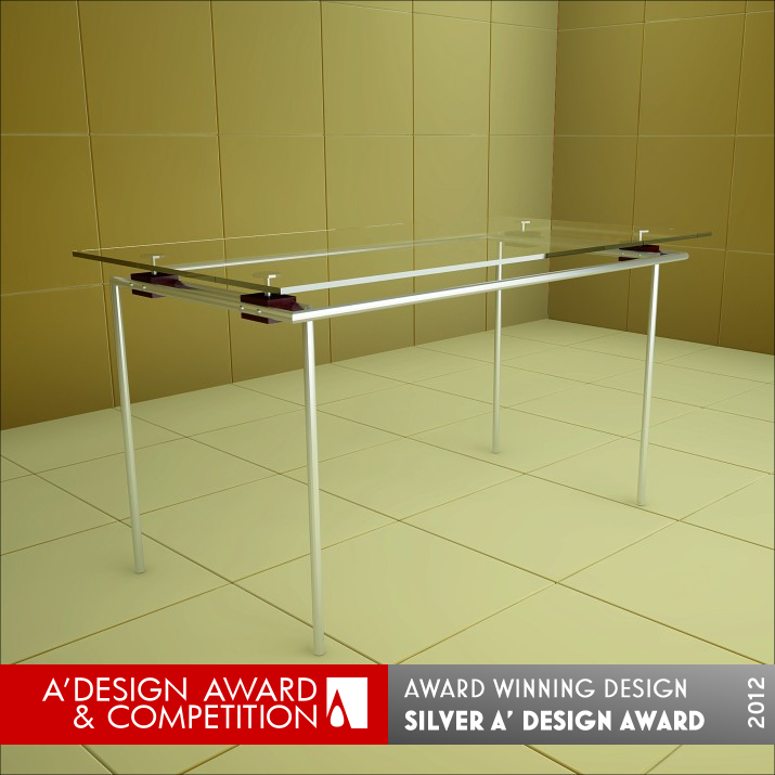 Minimum Table by Viktor Kovtun Silver Furniture Design Award Winner 2012 