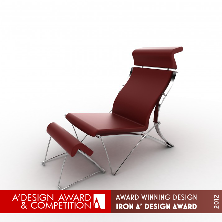 Relax Lounge Chair by Hakan Gürsu Iron Furniture Design Award Winner 2012 