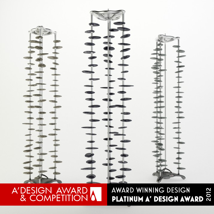 Pebble Heater by Hakan Gürsu Platinum Furniture Design Award Winner 2012 