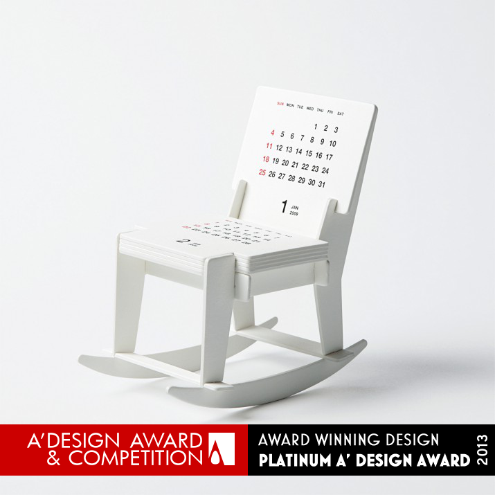 Calendar 2013 “Rocking Chair” Calendar by Katsumi Tamura Platinum Graphics, Illustration and Visual Communication Design Award Winner 2013 