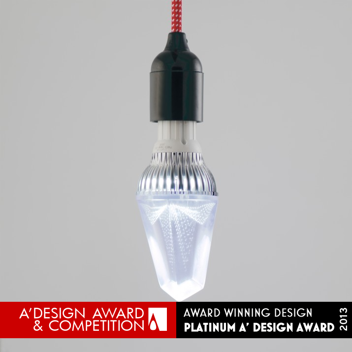 Printed Bulbs Light Bulb by Eric Brockmeyer + Karl Willis Platinum Lighting Products and Fixtures Design Award Winner 2013 