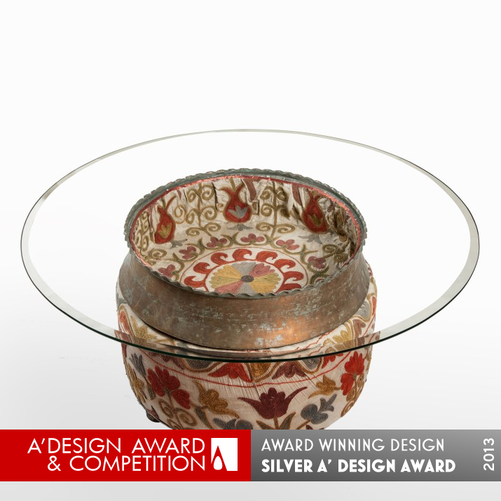 Lagan Coffee Table by May Khoury Silver Fine Arts and Art Installation Design Award Winner 2013 