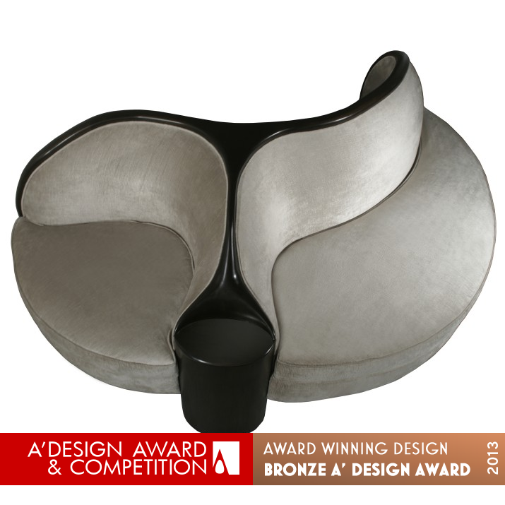 d:note Seating Adjacent to The Grand Piano by Despina Souhlas Bronze Furniture Design Award Winner 2013 