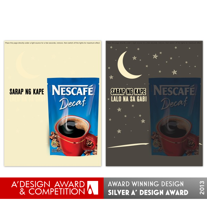 Glow Print Ad by John Vincent Redrico Silver Idea and Conceptual Design Award Winner 2013 