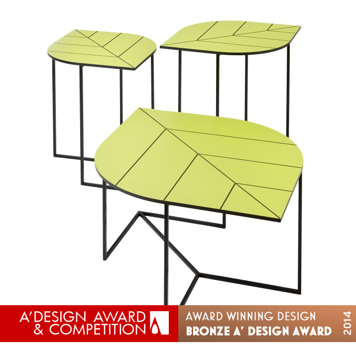 Leaf Low Table by Martin Smid Bronze Furniture Design Award Winner 2014 