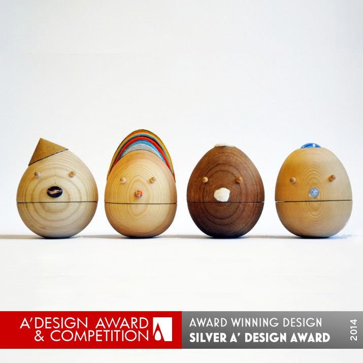 Roly Poly" Contentment "  Roly Poly, movable wooden toys,  by Sha Yang Silver Toys, Games and Hobby Products Design Award Winner 2014 