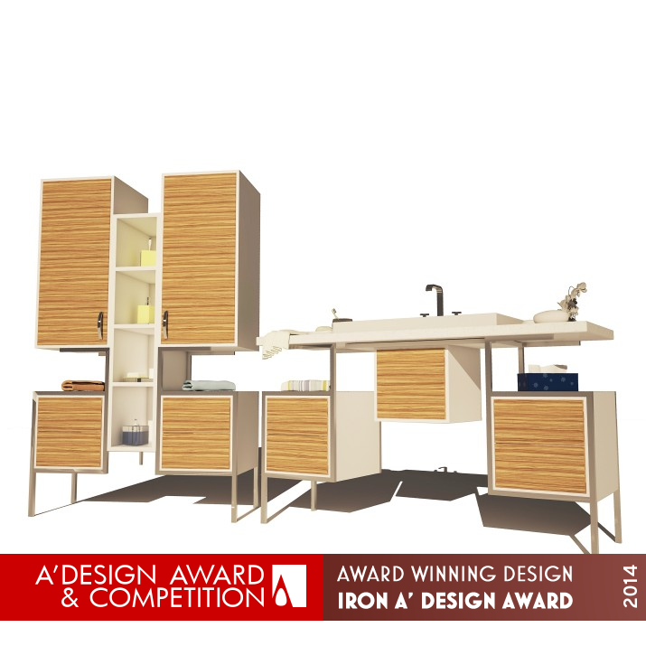 good morning Bathroom Furniture by Viktor Kovtun Iron Bathroom Furniture and Sanitary Ware Design Award Winner 2014 