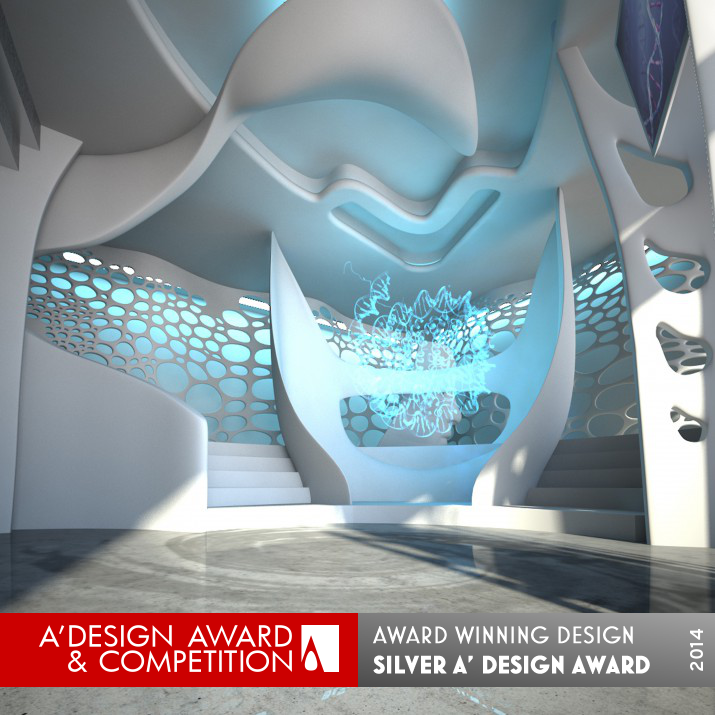 Pharmacy Gate 4D Corporate Architecture Concept by Peter Stasek Architect Silver Interior Space and Exhibition Design Award Winner 2014 
