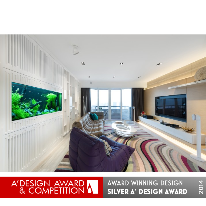 CHI on Jardine's Lookout Residential Apartment by PplusP Designers Ltd. Silver Interior Space and Exhibition Design Award Winner 2014 