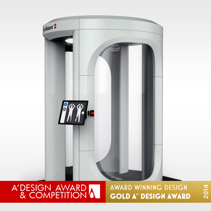 ProVision2 Personnel scanner by Intelligent Product Solutions Golden Security, Safety and Surveillance Products Design Award Winner 2014 