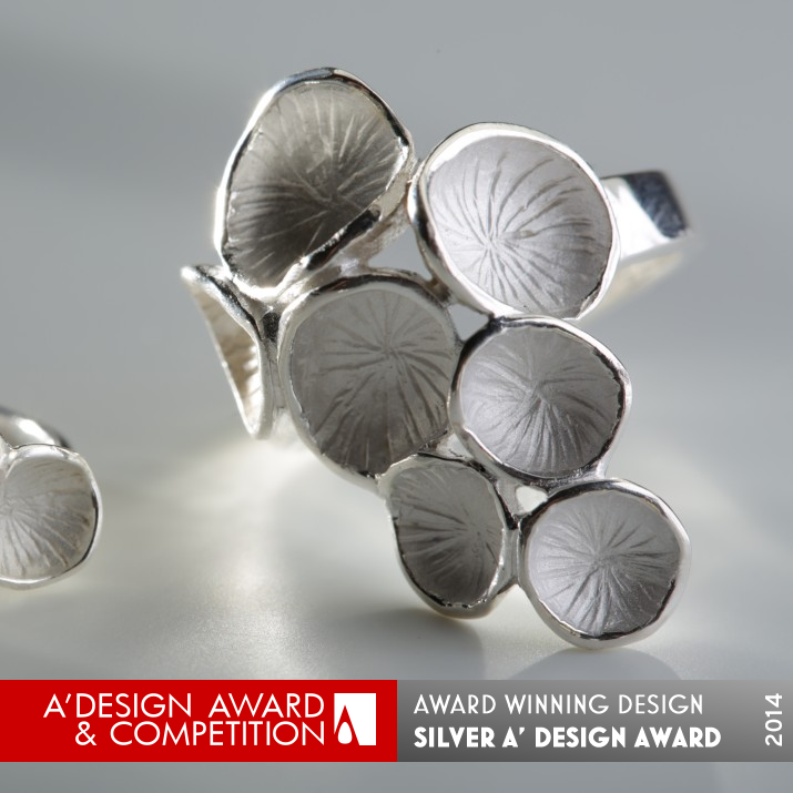 Pollen Ring by Christine Alexandre Silver Jewelry Design Award Winner 2014 