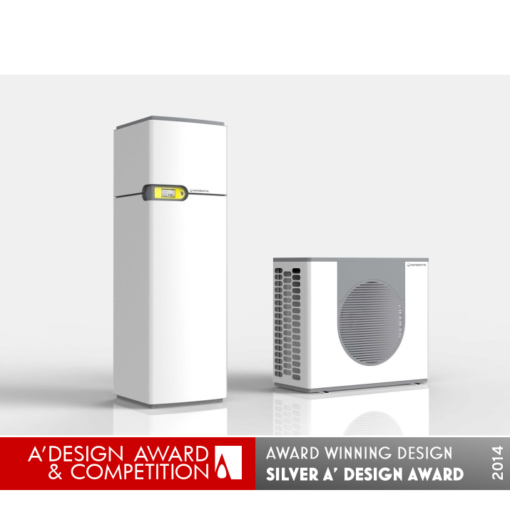 EcoTouch Ai1 Air Heat pump by Industrialpartners GmbH Silver Home Appliances Design Award Winner 2014 