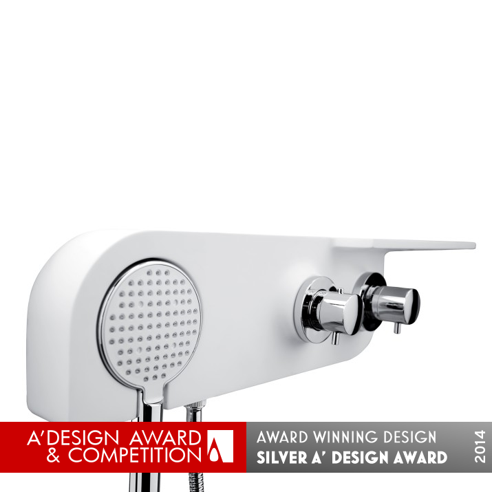 KALLISTO Taps group and shower head by tonettidesign Silver Bathroom Furniture and Sanitary Ware Design Award Winner 2014 