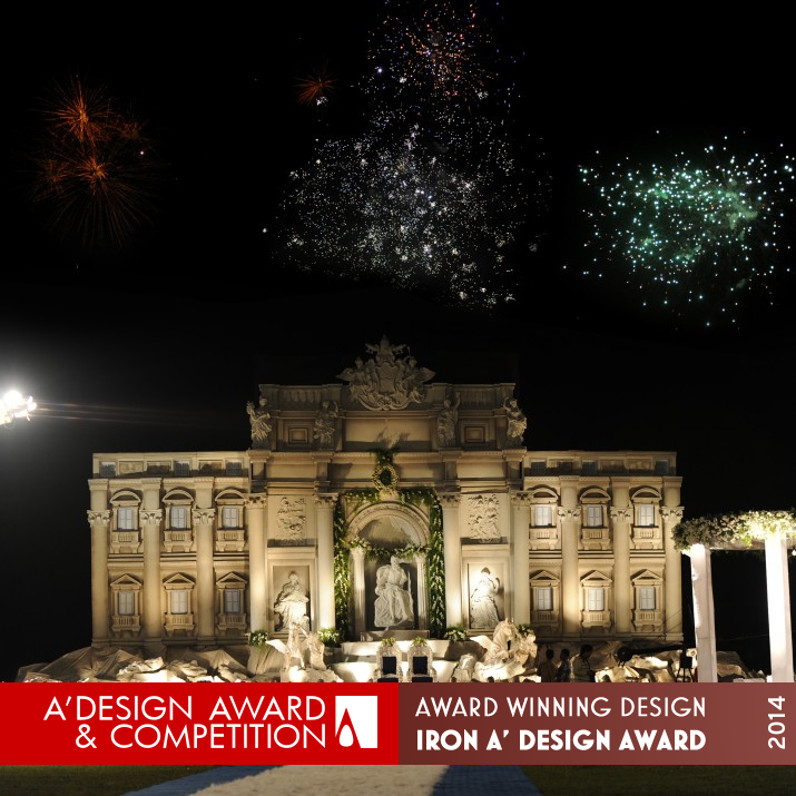 Depiction Reception Stage by Arundhati Sathe Iron Performing Arts, Stage, Style and Scenery Design Award Winner 2014 