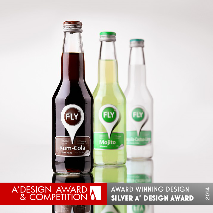Fly Light alcoholic beverages by Valerii Sumilov Silver Food, Beverage and Culinary Arts Design Award Winner 2014 
