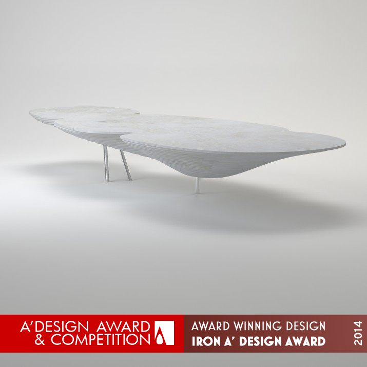 Curly Table by Bean Buro Iron Furniture Design Award Winner 2014 