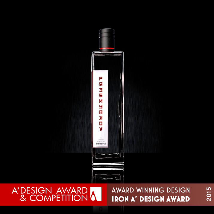 Presnyakov Vodka Product and Packaging by Joshua Ribbeck Iron Packaging Design Award Winner 2015 