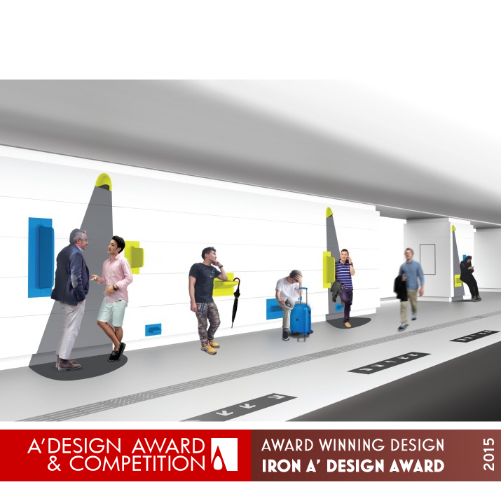 Stop & Go Commuter Fixtures by You Yin Ting Iron Street Furniture Design Award Winner 2015 