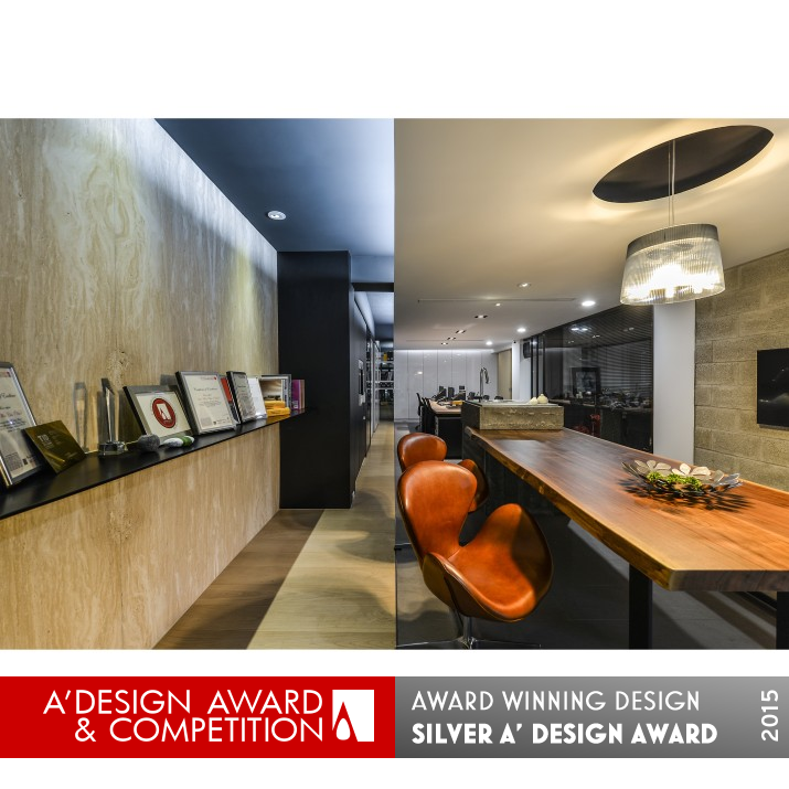 A Mesmerizing World of Commercial Space Office by Yu Wen Chiu Silver Interior Space and Exhibition Design Award Winner 2015 