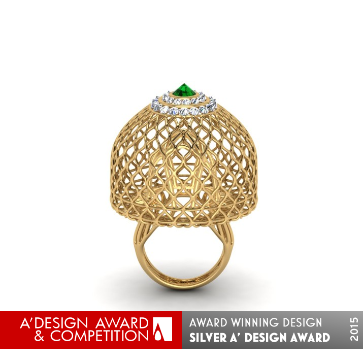 Invocation Ring by Sanam Hatef Silver Jewelry Design Award Winner 2015 