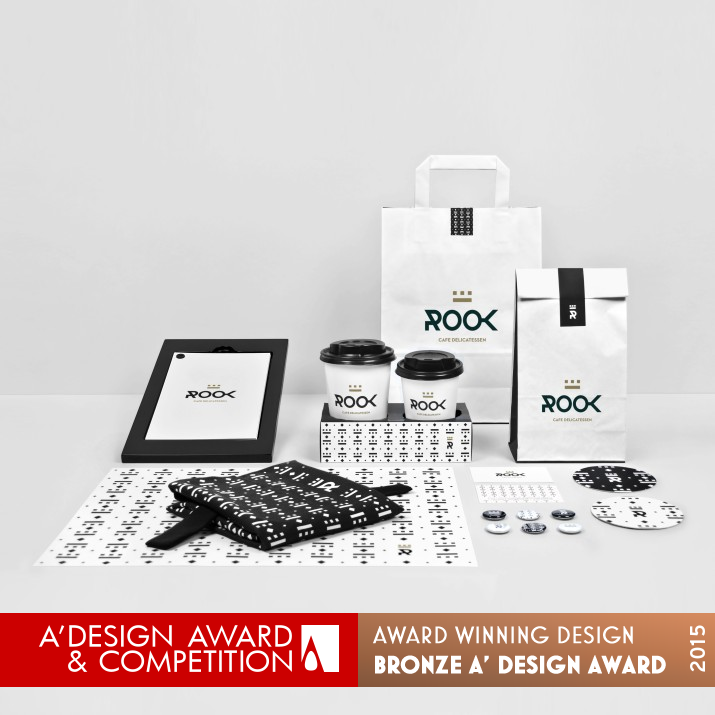 Rook Corporate Identity by Manos Siganos Bronze Graphics, Illustration and Visual Communication Design Award Winner 2015 