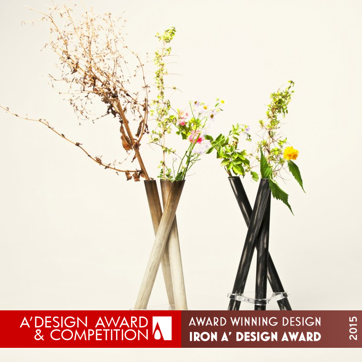 Tre Parole Vase of love by Yu Hiraoka Design Iron Furniture Design Award Winner 2015 