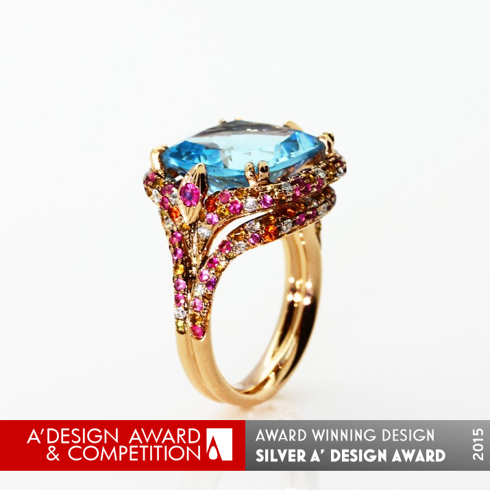 Eden Ring by Sofia Lee Silver Jewelry Design Award Winner 2015 