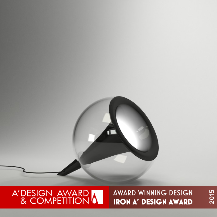 Black Hole Table Lamp by Tulin Atamer Karaagac Iron Lighting Products and Fixtures Design Award Winner 2015 