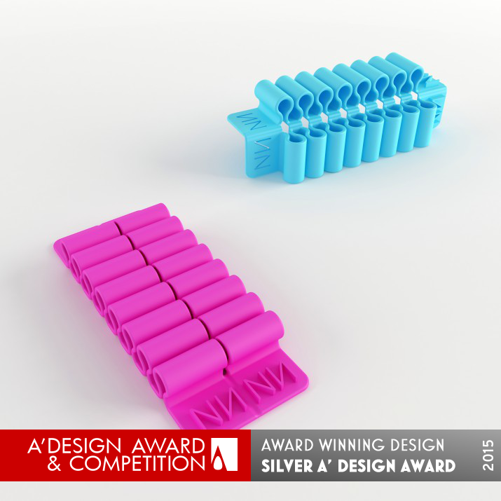 Wraparound Cord Wrap by Hakan Gürsu Silver Art and Stationery Supplies Design Award Winner 2015 
