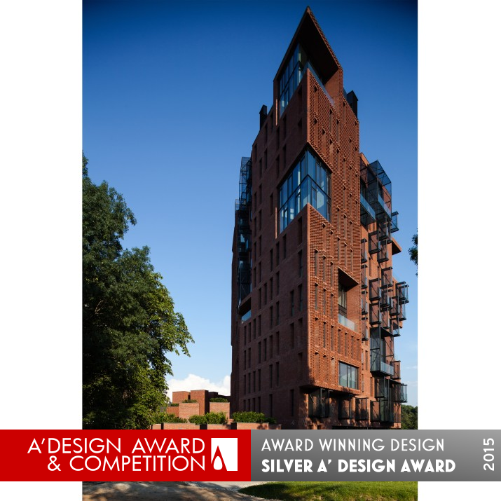 RED APPLE RESIDENTIAL BUILDING Residential Building by AEDES STUDIO Silver Architecture, Building and Structure Design Award Winner 2015 