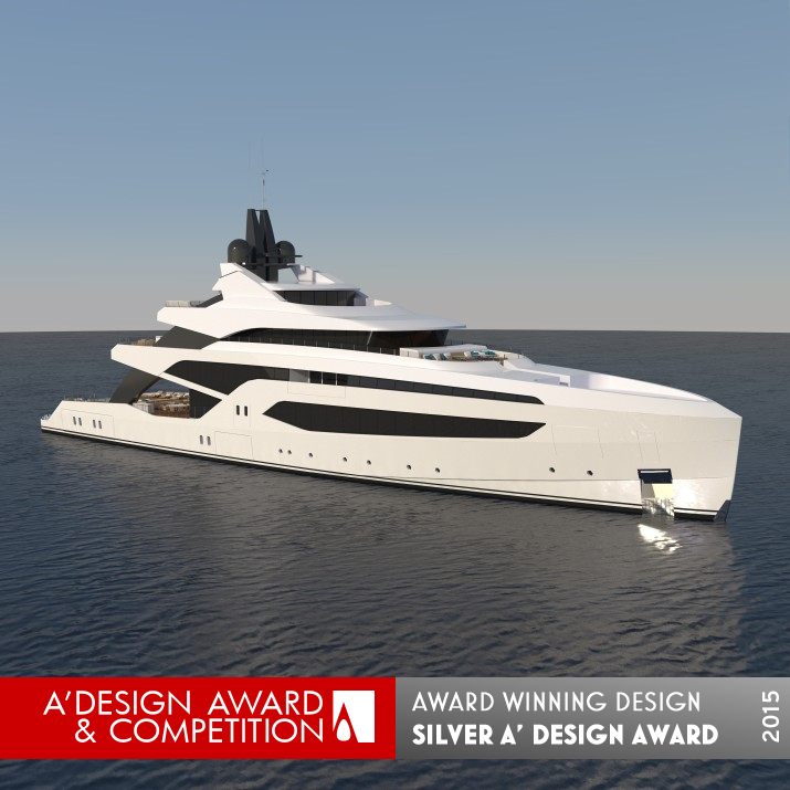 Super Yacht Loft 74 Motor Yacht by Luis Felipe Burigotto Rocco Silver Yacht and Marine Vessels Design Award Winner 2015 