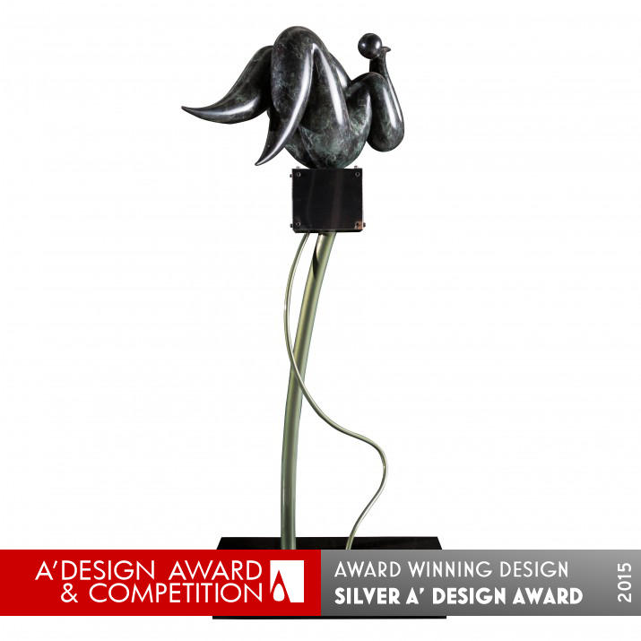 Breeze Artistic Plinth  by Fabrizio Constanza Silver Fine Arts and Art Installation Design Award Winner 2015 