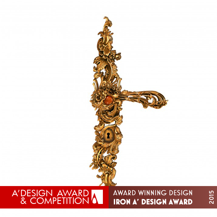 Royal Handle Door Handle by Mohamed Amin Sherif Iron Furniture Accessories, Hardware and Materials Design Award Winner 2015 
