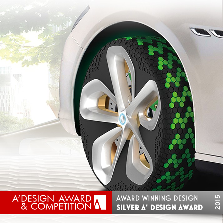 Green Hive Tire by Seung-il Choi, Tae-nyun Kim, Hyo-joong Silver Futuristic Design Award Winner 2015 