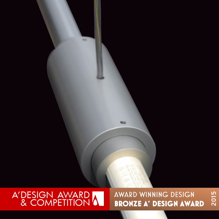 GLIDE Interior Light by Nico Ueberholz Bronze Lighting Products and Fixtures Design Award Winner 2015 