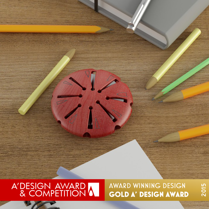 Lollypop Pencil Sharpener by Hakan Gürsu Golden Art and Stationery Supplies Design Award Winner 2015 