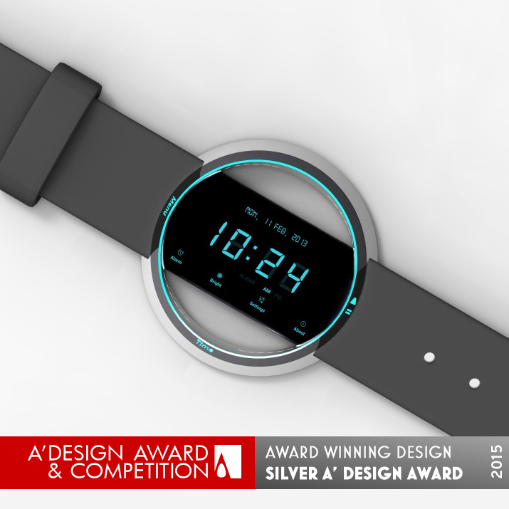 Rotron Watch by Shabnam Yazdanpanah Silver Jewelry Design Award Winner 2015 