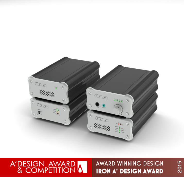 Advanced series Desktop audio system by IL WON LEE Iron Digital and Electronic Device Design Award Winner 2015 