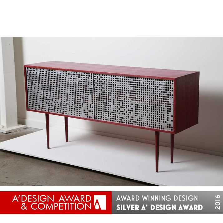 Hello Dali Credenza by Jun Soo Park Silver Furniture Design Award Winner 2016 