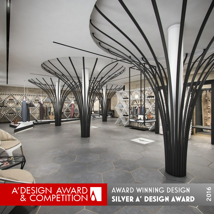 Strabo Store by Rolans Novikovs Silver Interior Space and Exhibition Design Award Winner 2016 