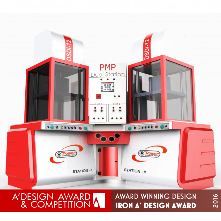 PMP Dual Station Dual Injection  Wax Injection Press by Universal Designovation Lab LLP Iron Prosumer Products and Workshop Equipment Design Award Winner 2016 