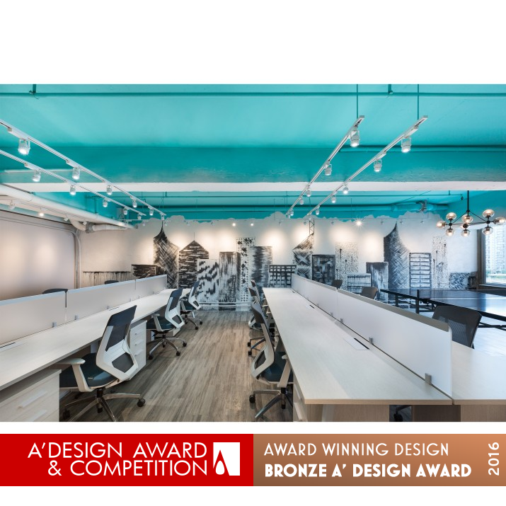 PplusP Studio 2 Corporate Design by Wesley Liu Bronze Interior Space and Exhibition Design Award Winner 2016 