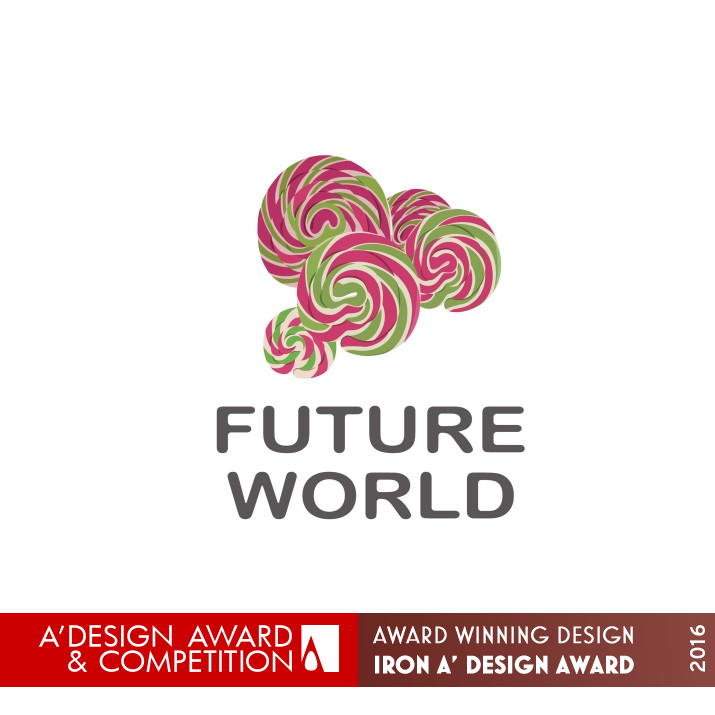 Future World Logo  by Dongdao Team Iron Graphics, Illustration and Visual Communication Design Award Winner 2016 