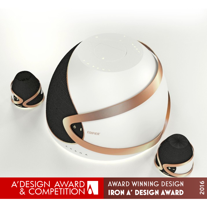 Edifier Arena  Audio Speakers by Jeffery Yap Iron Home Appliances Design Award Winner 2016 