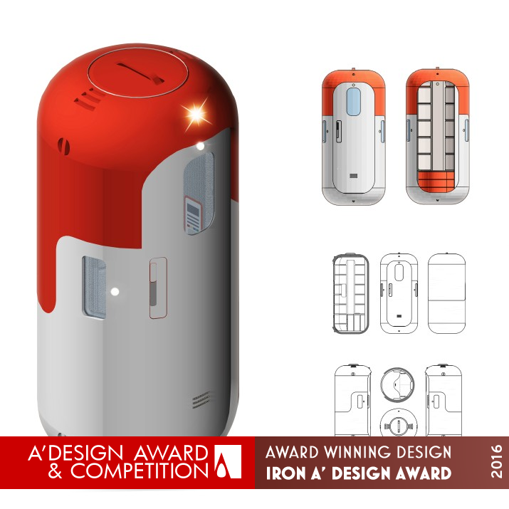 ResQ TRU Temporary Rescue Unit by 111ARQ & Israel Lara Iron Social Design Award Winner 2016 